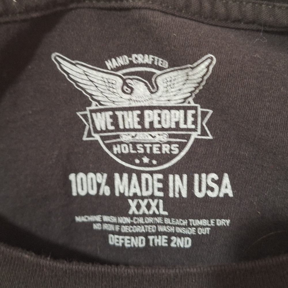 NWOT Black Graphic T-Shirt - Made in USA - Picture 3 of 4
